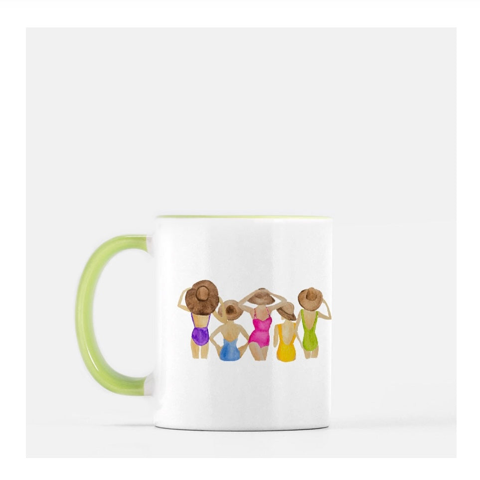 “Beach Babes” Coffee Mug