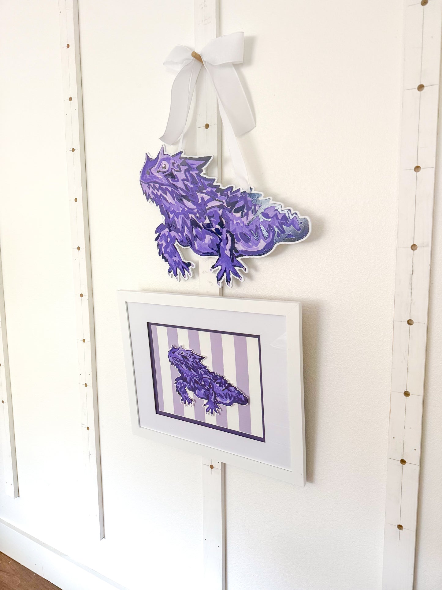 Original Horned Frog Painting