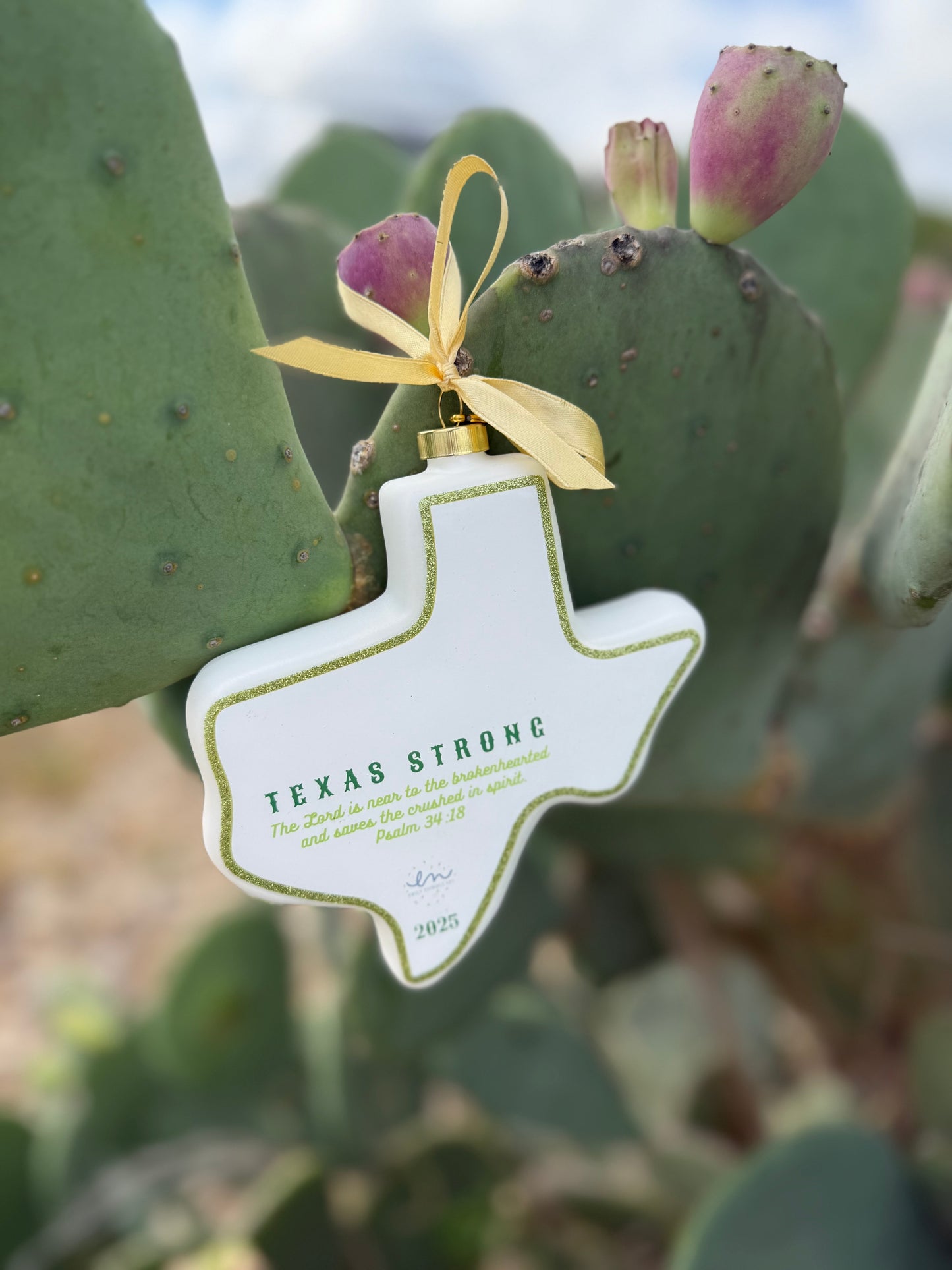 Texas Strong Commemorative Ornament Benefitting Heavens 27 Foundation