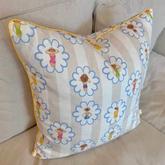 Beach Babes Pillow