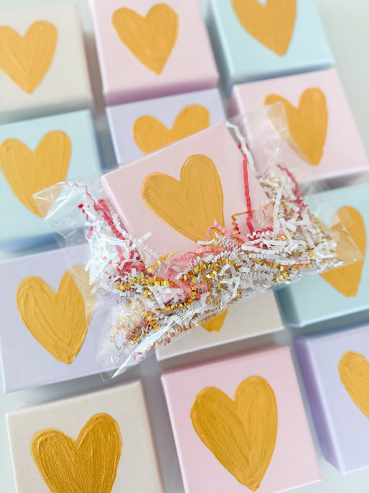 Candy Hearts- Light Pink