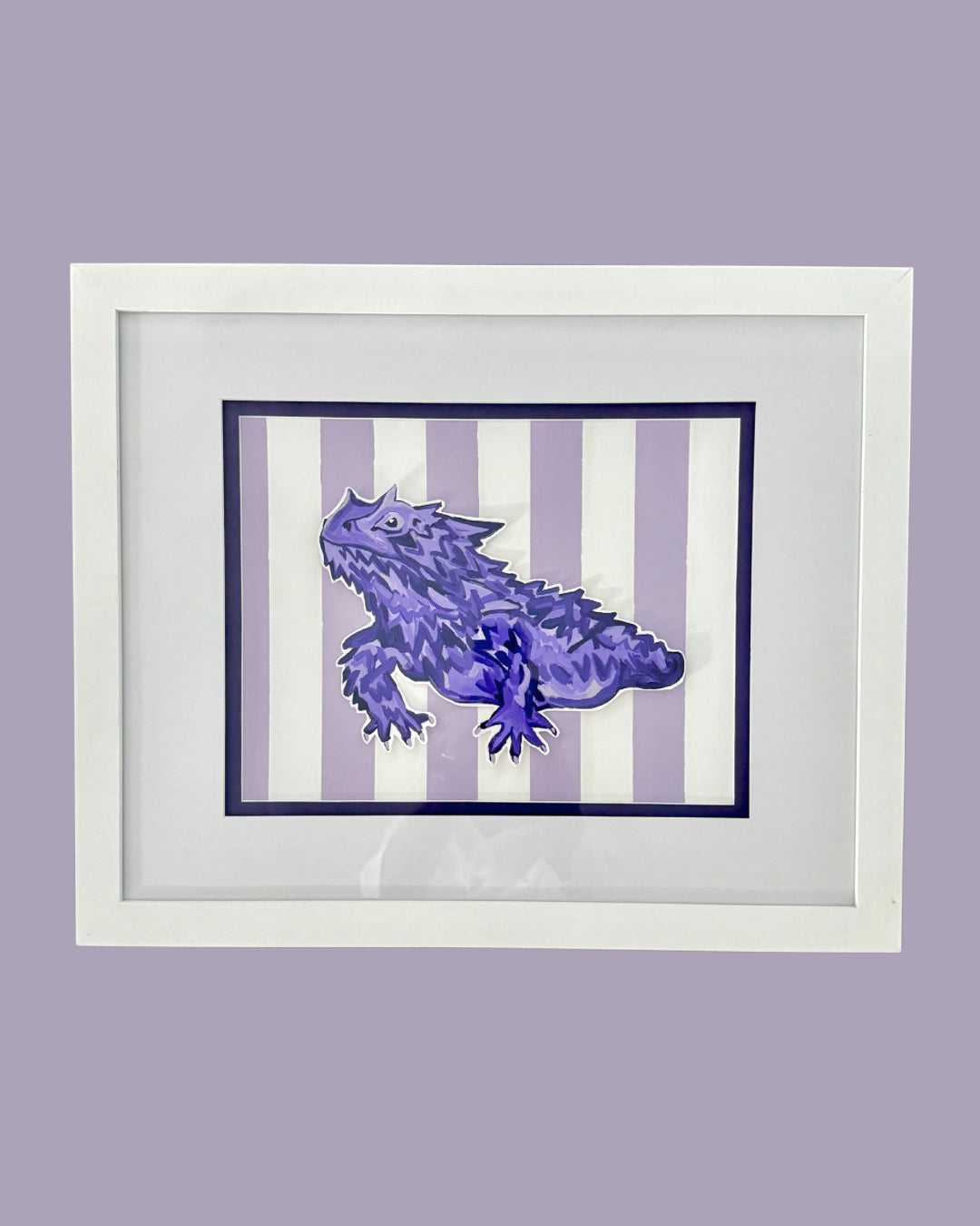 Original Horned Frog Painting