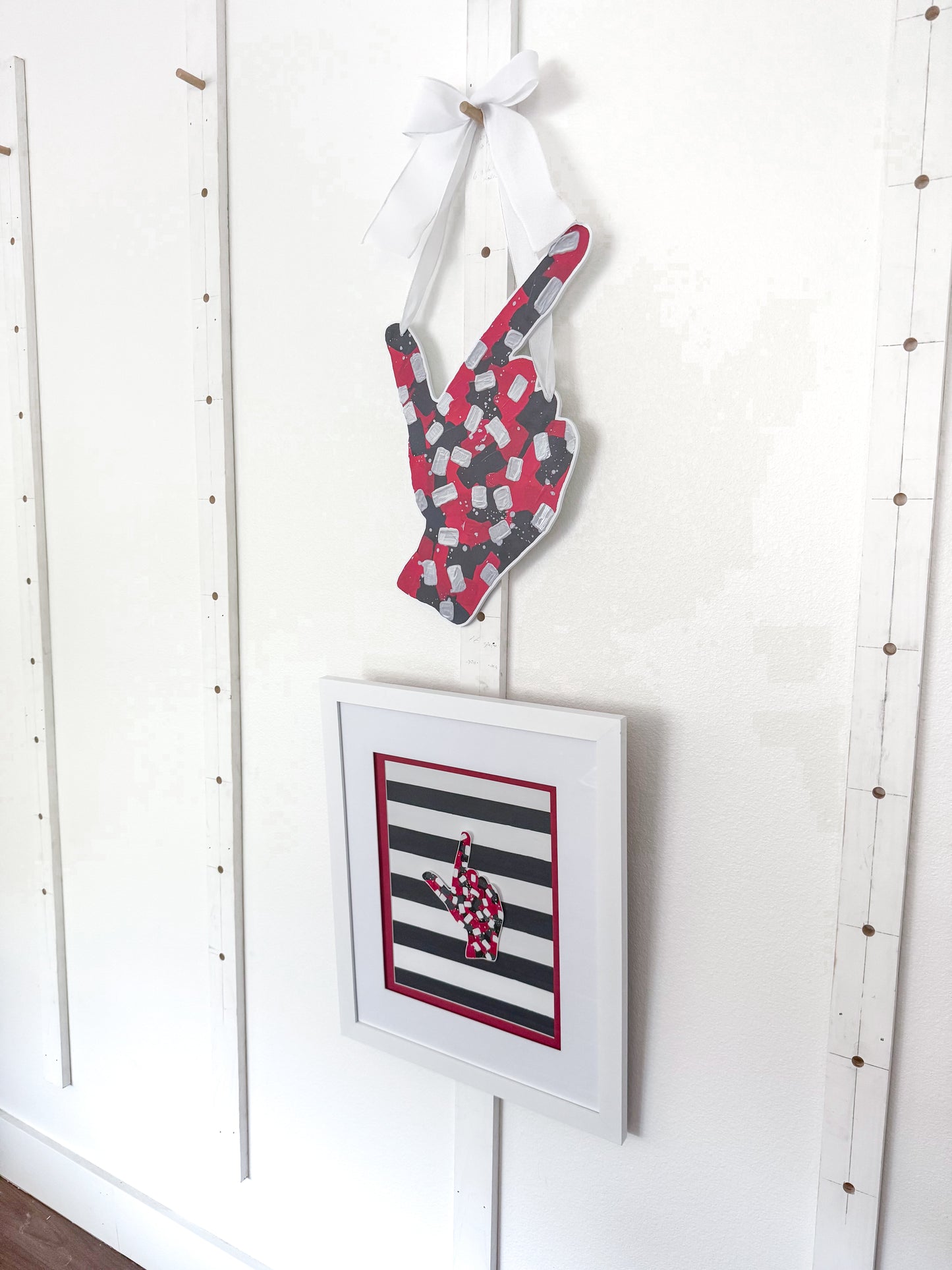 Original "Guns Up" Painting