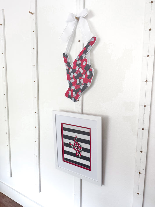 Original "Guns Up" Painting