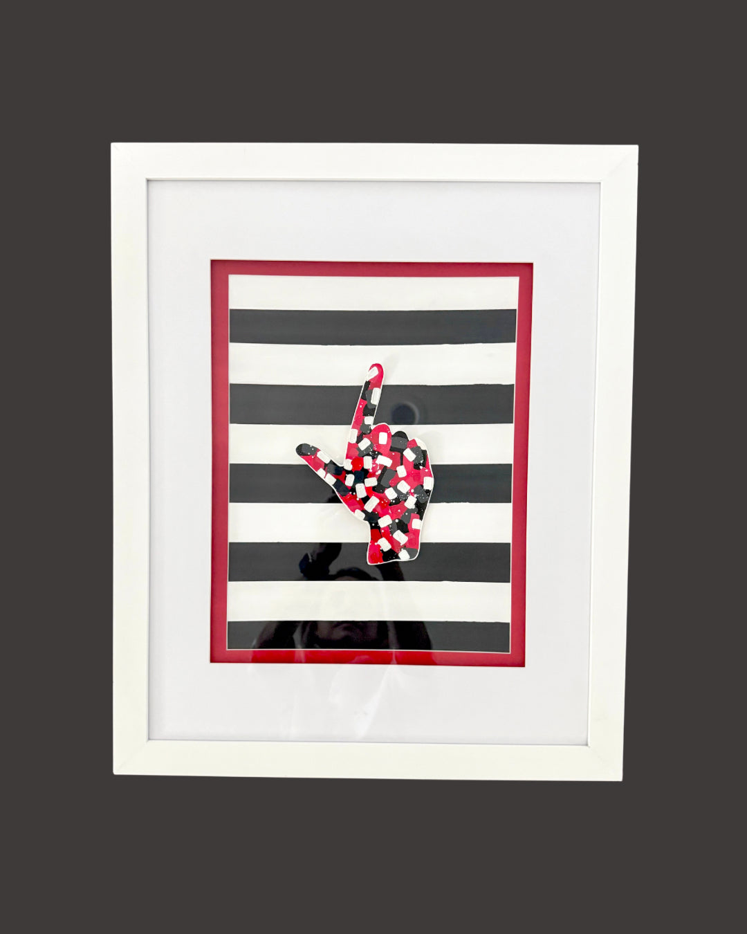 Original "Guns Up" Painting