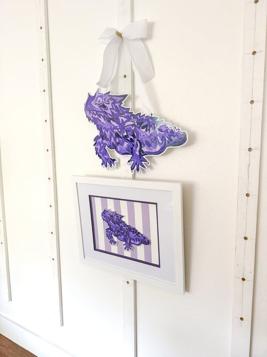 Original Horned Frog Painting