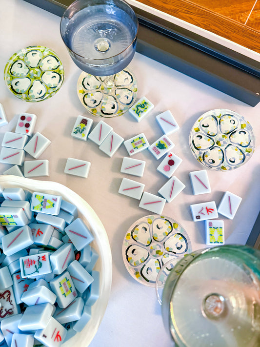 Acrylic Oyster Plate Coasters