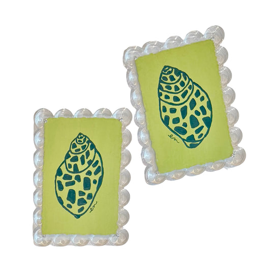 Summer Shells- Chartreuse