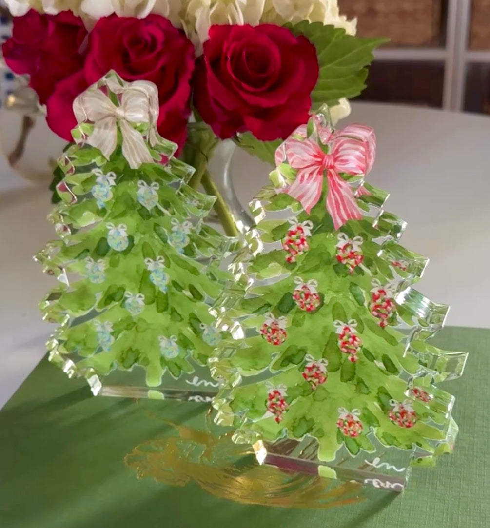 Acrylic Ornament Trees