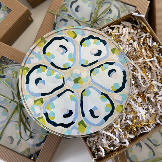 Acrylic Oyster Plate- PREORDER
