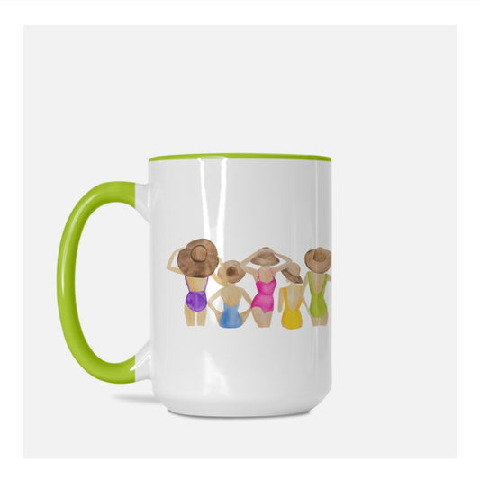 “Beach Babes” Coffee Mug