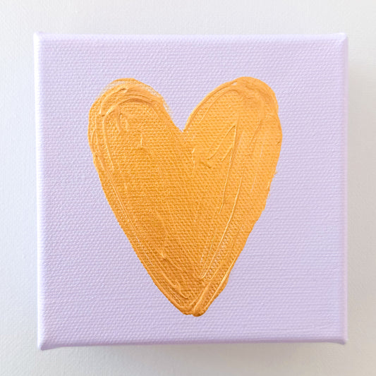 Candy Hearts- Light Lavender