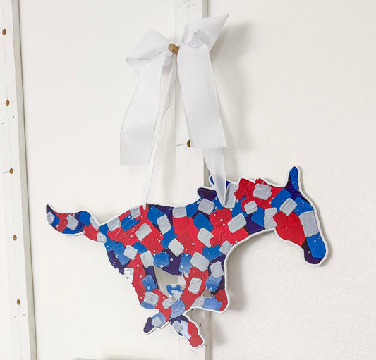 Mustang Door Sign