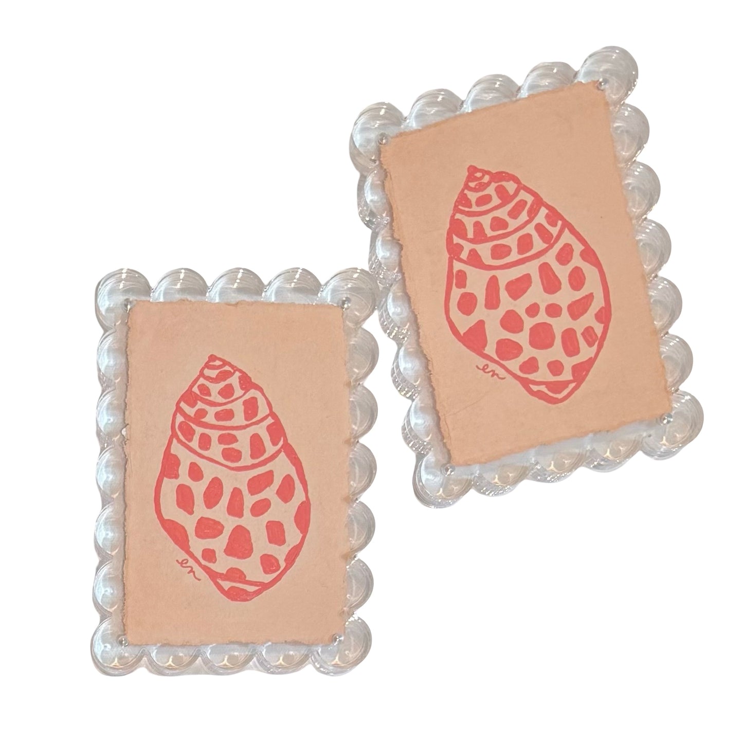 Summer Shells- Peach