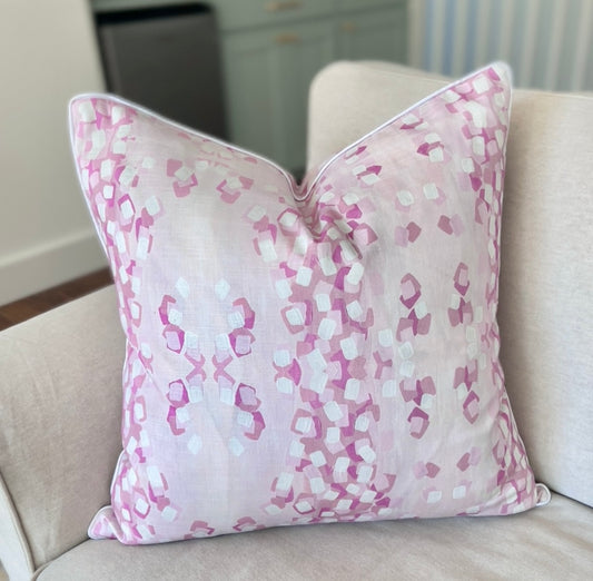 Confetti Animal Print Pillow Cover- LILAC