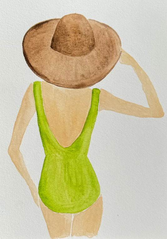 Beach Babe- Green
