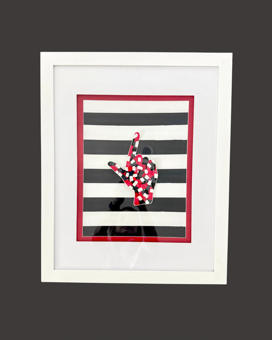 Original "Guns Up" Painting