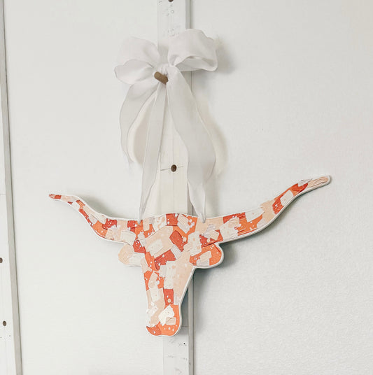 Longhorn Door Sign