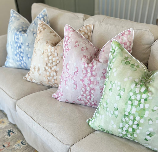 Confetti Animal Print Pillow Cover- NEUTRAL