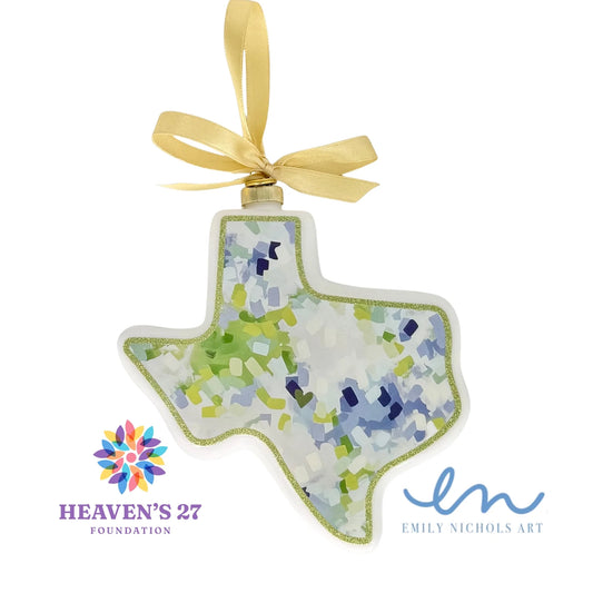 Texas Strong Commemorative Ornament Benefitting Heavens 27 Foundation