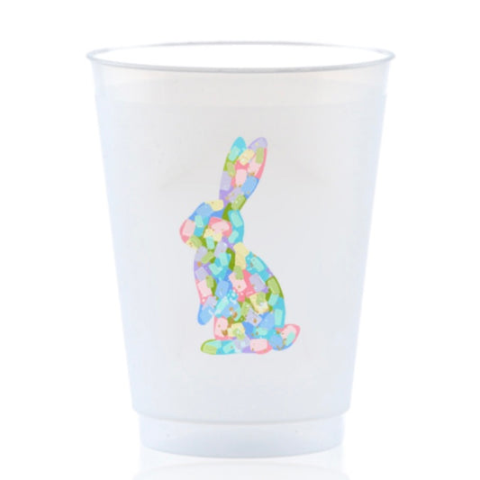 Confetti Bunny Frosted Cups