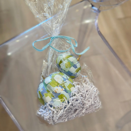 Mini Blue & Green Pumpkin Bundle