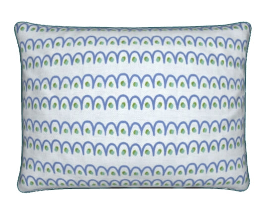 "Happy Spot (Blue)" Pillow