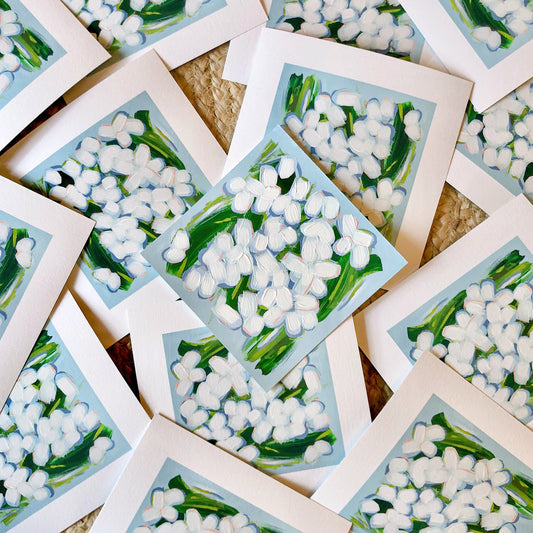 "Blue Hydrangea" PRINT